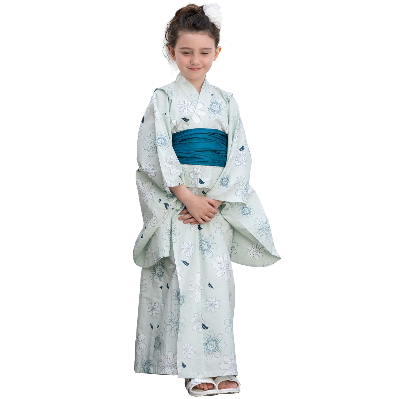 Amazon | [ALICE MAGIC] 浴衣 子供 キッズ浴衣 セット 女の子