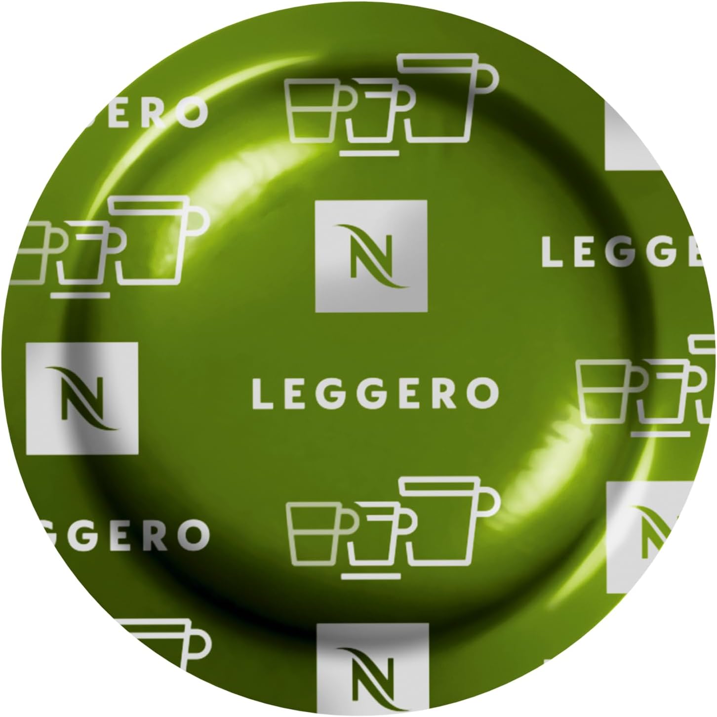 Leggero Nespresso Professional Capsules 50 Pack – Light Roast Arabica Coffee Pods For use with Nespresso Pro Machines – Smooth and Delicate Flavour Profile - Intensity 6