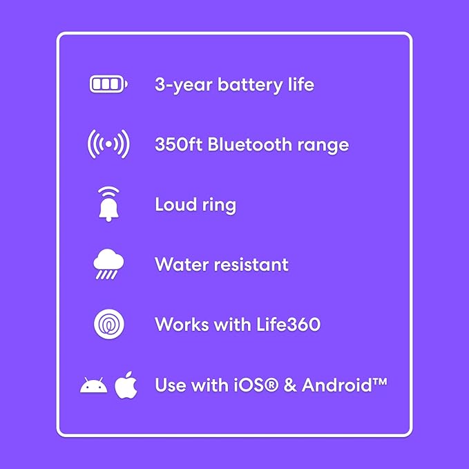 Tile by Life360 Starter Pack (2024) - Bluetooth Trackers and Item Finders for Keys, Wallets & More. Both iOS and Android Compatible. Phone Finder. 2-Pack, Pink Punch Mate/Slim (Hello Kitty)