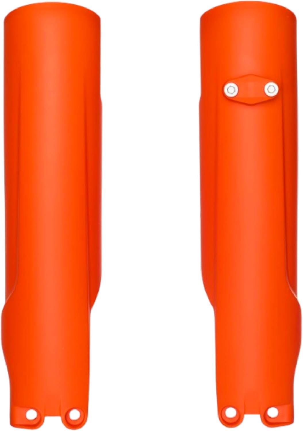 Polisport Orange, Fork Guards for KTM SX/XC and Husqvarna TC/TE/FC/FE (2023–2025) – OEM Fit – Durable Gloss Polypropylene – Roost & Debris Protection – Easy Bolt-On Installation 8352500005