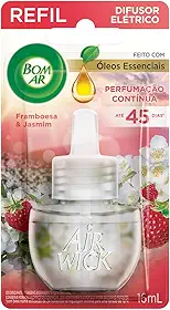 Bom Ar Difusor Elétrico Framboesa e Jasmim Refil 16ml