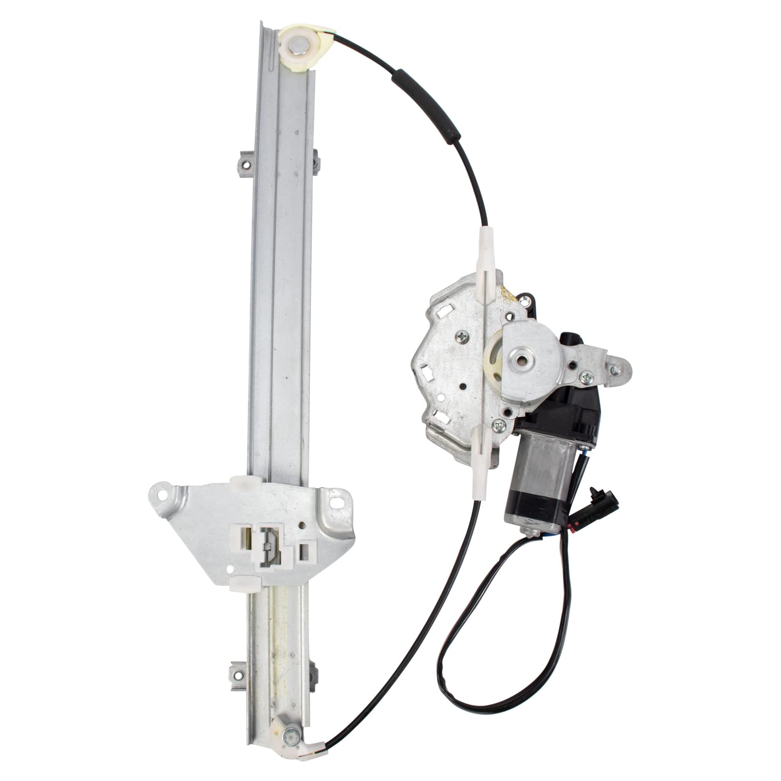 TRQ Front Right Power Window Regulator &amp; Motor Assembly Passenger Side Compatible with 1986-1994 Nissan D21 1987-1995 Pathfinder 1995-1997 Pickup NI1351104