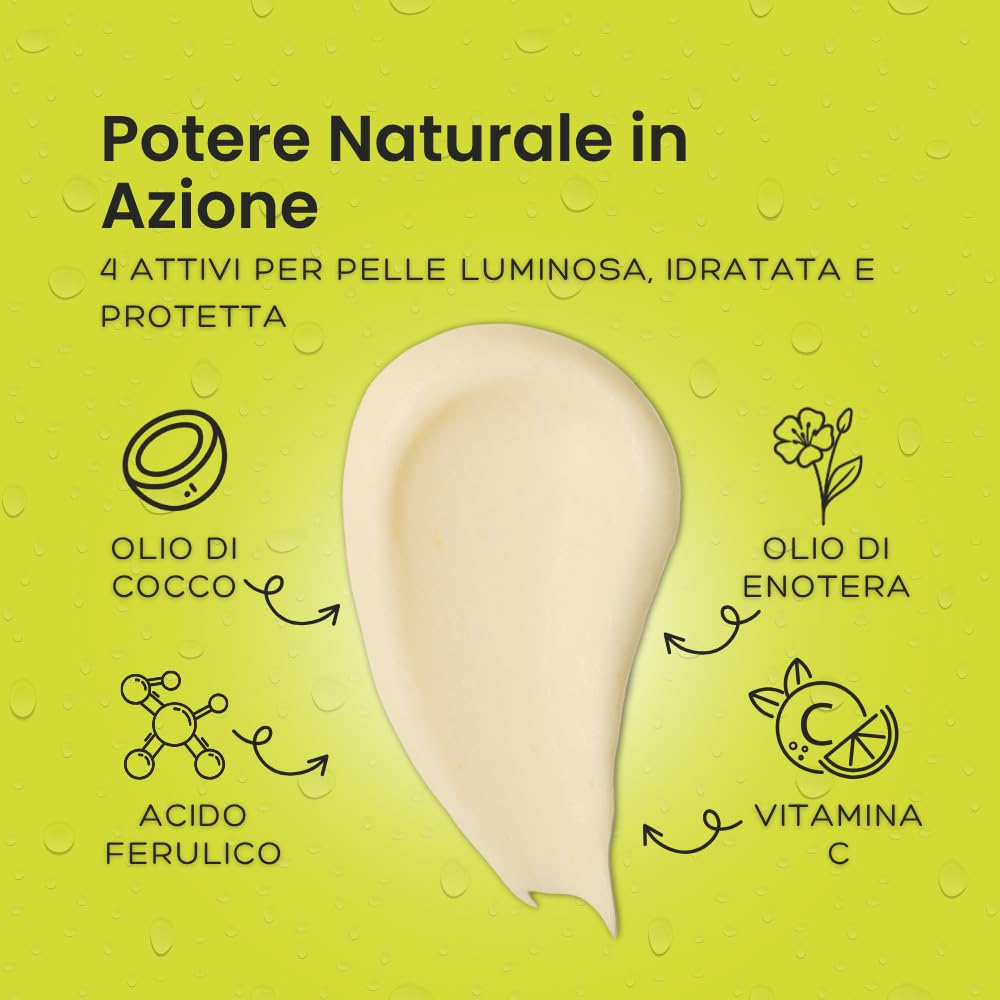 WELLBEAUTY Burro Struccante 100ml, Detergente Viso e Occhi, Airless, Panno Struccante, Anti-Pollution, Cleansing Balm, Doppia Detersione, Makeup Remover, Olio Di Cocco, Pelli Sensibili (singolo)