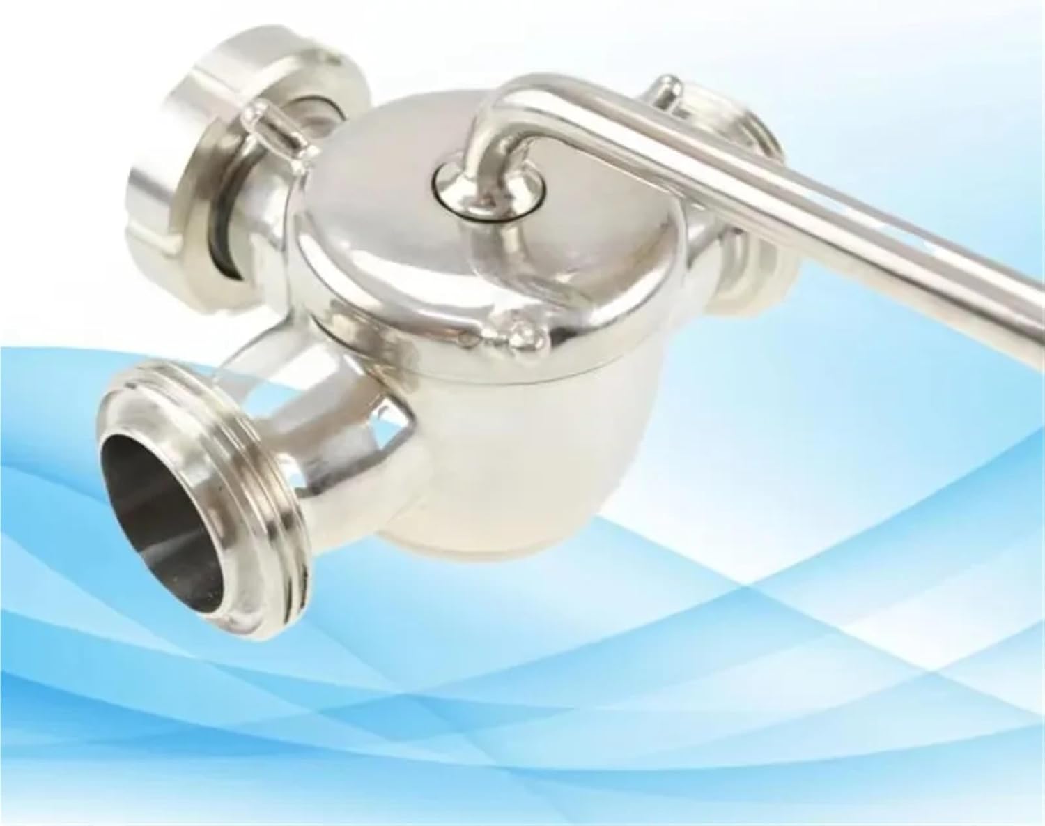 Industrial-Grade Stainless Steel Valves Manual Plug Design for High-Temperature Water Variety of Structures(2 1 2in)