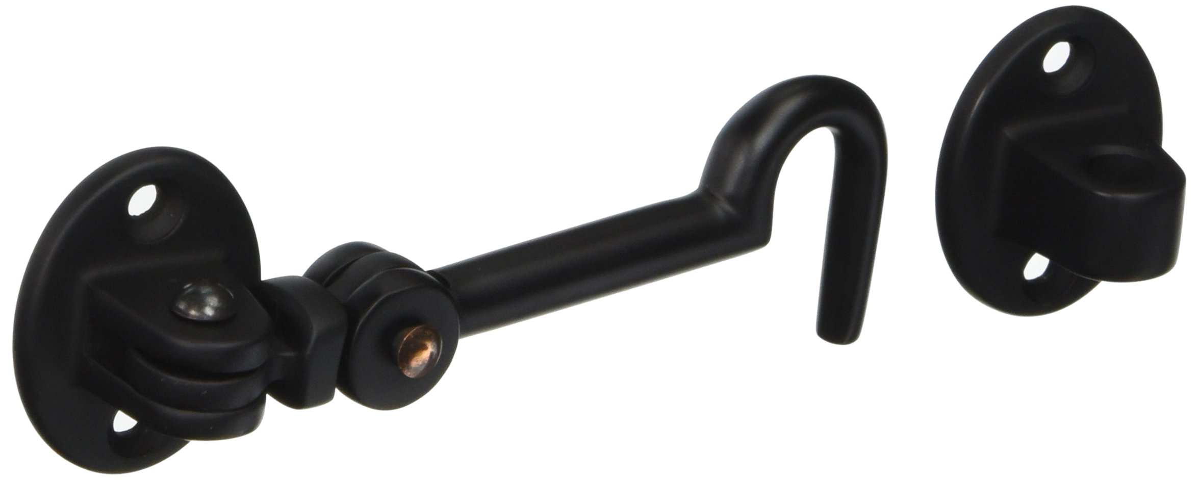 Gancho para puerta de cabina negro Baldwin 0951190 que evita golpes