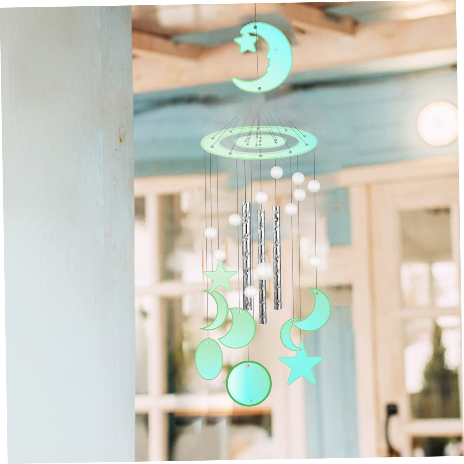 SHINEOFI 4sets Completo Di Stampo Silicone Per Eolici Kit Fai Da Te Per Creare Wind Chimes Materiale Flessibile Per Progetti Creativi Inclusa Guida Inglese Per Attività