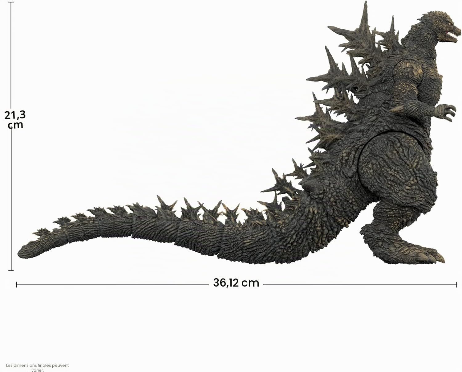 Super7 ULTIMATES! Figurine d’action de Godzilla de la Toho - Godzilla Minus One, kaiju de 20,3 cm, pour les fans de monstres classiques et jouets rétro à collectionner, modèle du film pour
