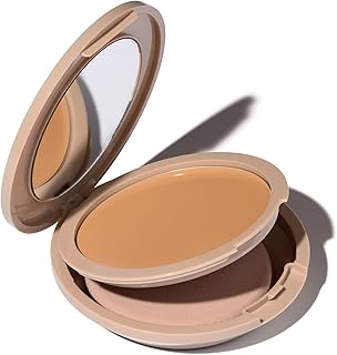 Foundation by No Makeup Makeup | Conceal & Correct with Long-Lasting, Buildable Formula & Lightweight Soft Finish | Cruelty-Free, Vegan, Fragrance-Free | Natural