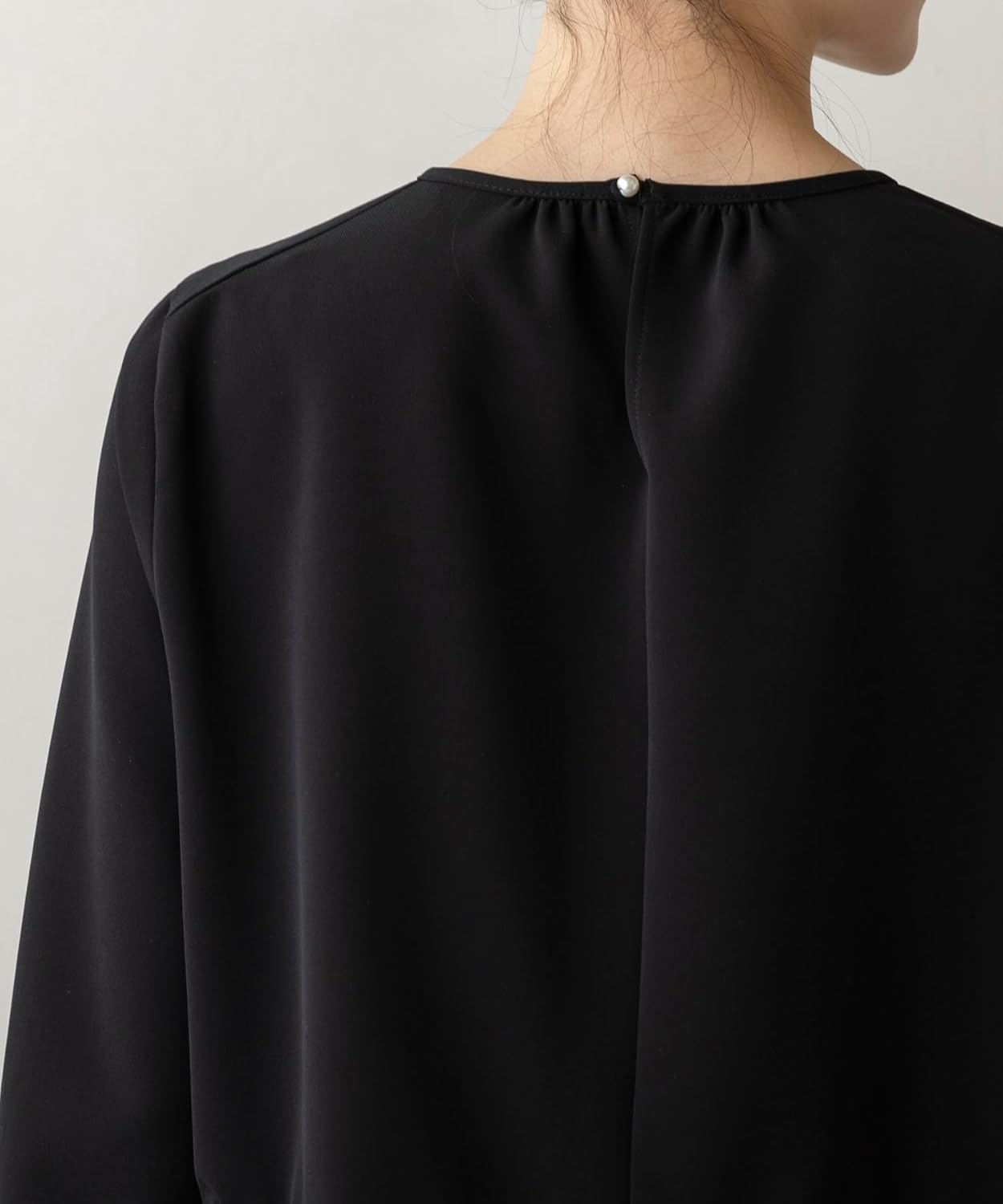 [ソーノ] 【SONO NAVY】 -MumMum ダブルクロス- ミニティアードフリルブラウス レディース S256BV020