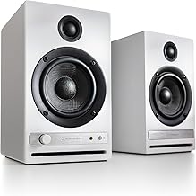 Audioengine HD4 Wireless Bluetooth Bookshelf Speakers - Home Theater, Desktop, Surround Sound, Music, Movies and Gaming - ...