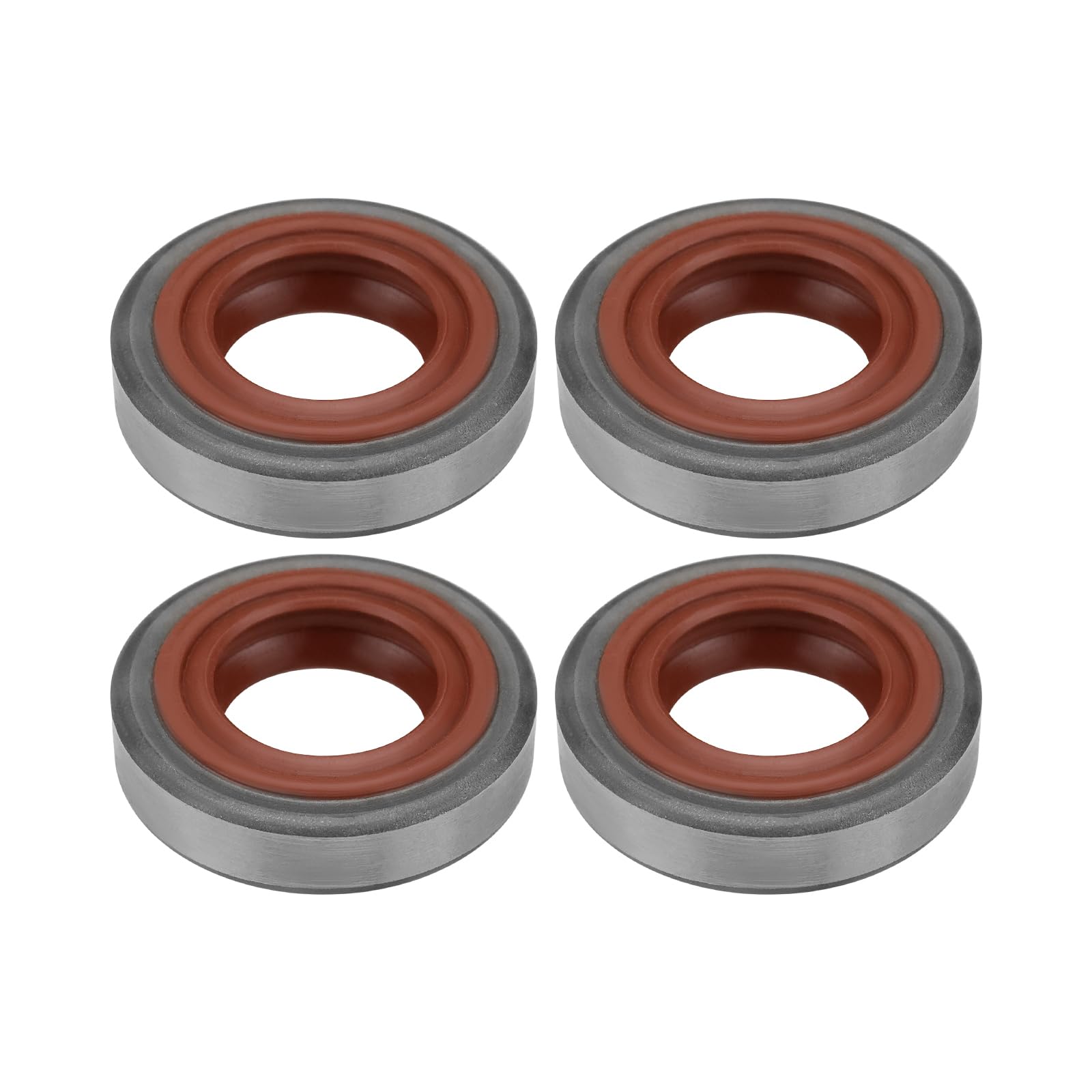 EMSea 4pcs Crank Oil Seal Kit 9640 003 1195 Compatible with Stihl FS80 FS85 FS90 FS120 FS200 FS250 Brush Cutter Trimmer 12x22.2x5mm