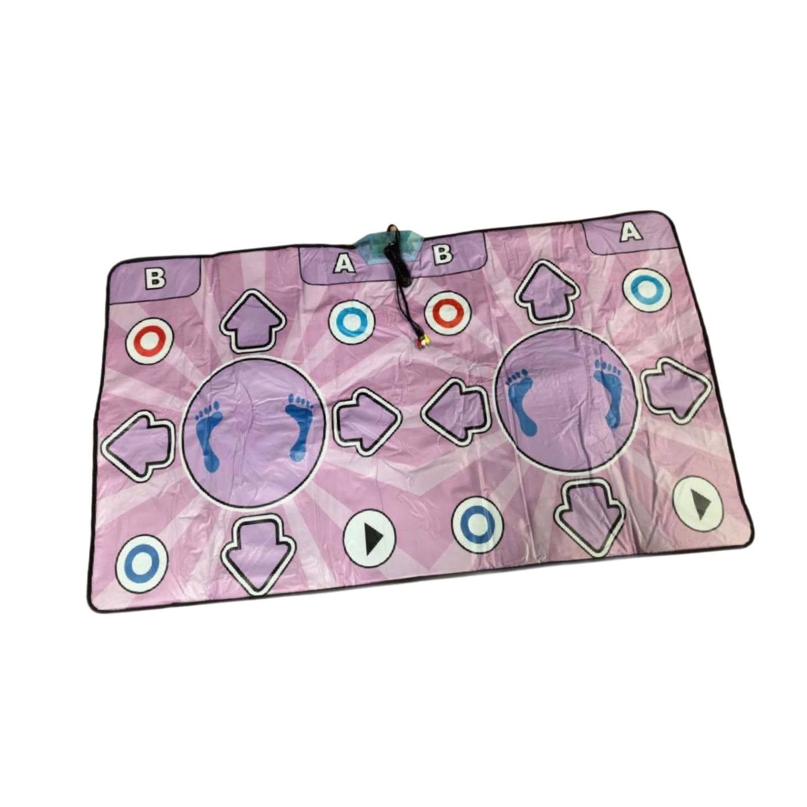 Tappetino da Ballo Giocattolo, Coperta Portatile, Gioco per Famiglie, Regalo di Compleanno, Tappetino da Gioco
