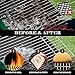 Easy Function Wood Grill Scraper - Wooden BBQ Grill Brush Cleaner Alternative - Enjoy Safe & Bristle Free Barbecue