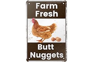 World Market Decor: Charming Vintage Metal Tin Sign for a Rustic Farmhouse Ambiance