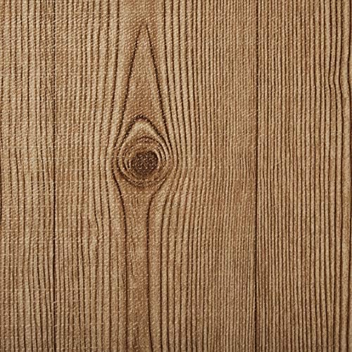Magic Cover Vinyl Top Non-Adhesive Shelf Liner, 12-Inch by 5-Feet, Knotty Pine
