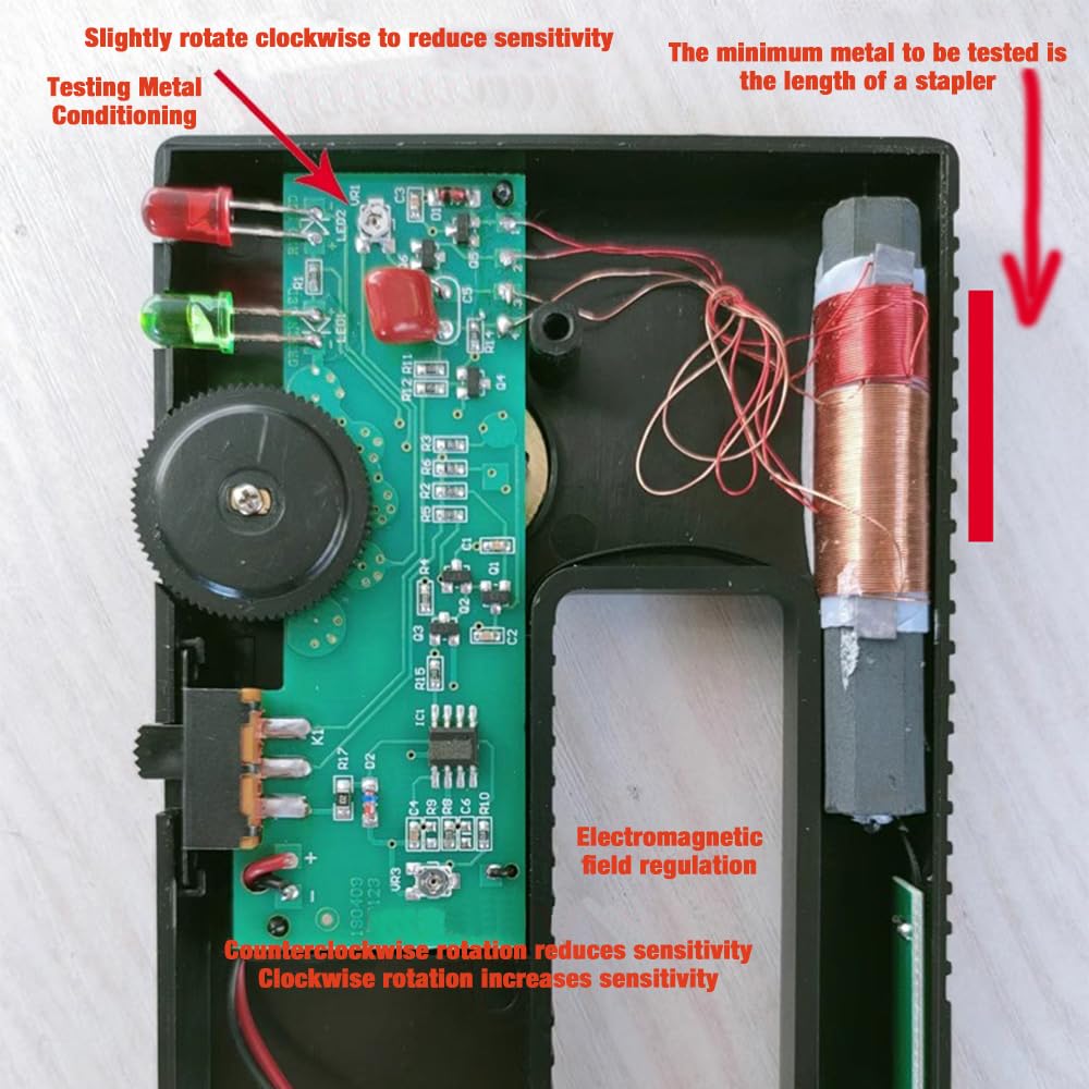 Wpp123 wykrywacz metali, mały Pinpointer wykrywacz metalu na ścianie, wielofunkcyjny wykrywacz metali, wysoki regulowany wykrywacz drutu elektrycznego