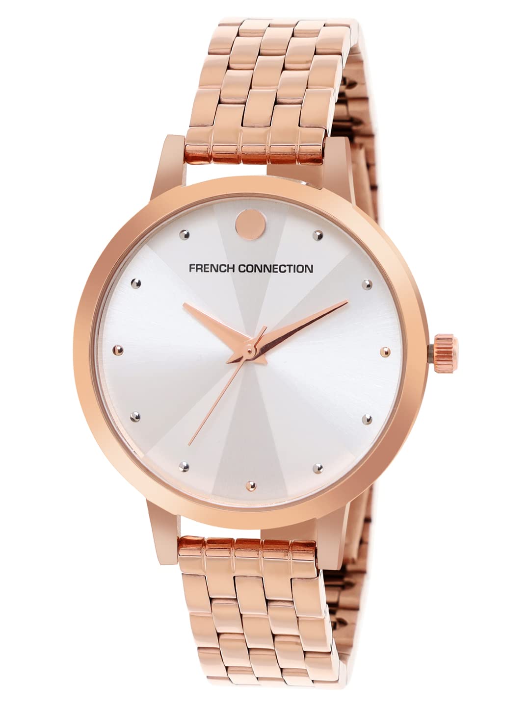 French Connection Analog Silver Dial Womens Watch-FCN00017B (B0B2K2X5QG) Amazon Price History, Amazon Price Tracker