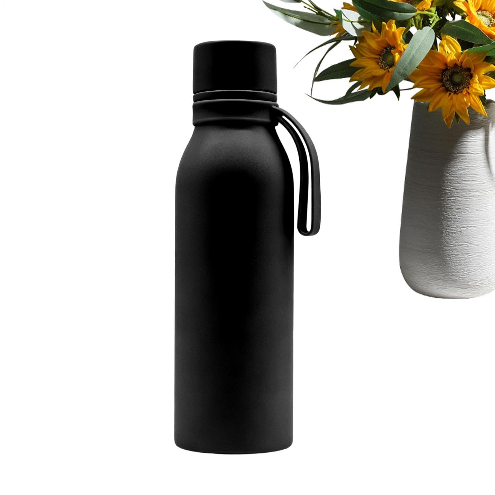 Borracce Termiche in Acciaio Tumbler da Viaggio 550ml | Tumbler Isolato Da Escursionismo per Campeggio Trekking Viaggi Outdoor Palestra Allenamento Fitness Pendolarismo Ufficio