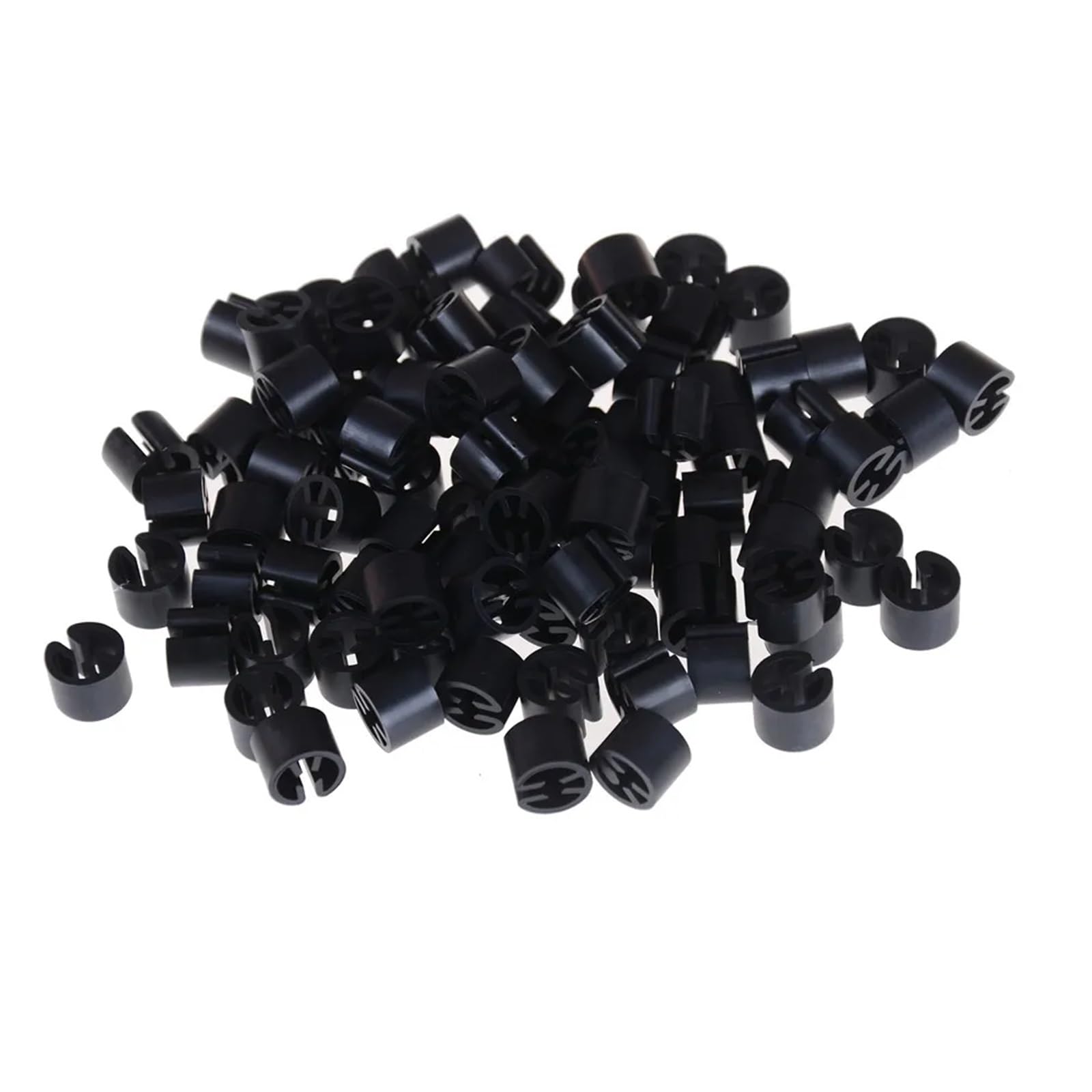 300PCS Plastic Snap-On Hanger Size Markers for Clothes Labeling