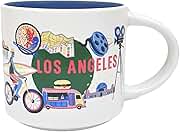 Starbucks Discovery Series Los Angeles Ceramic Mug, 14 Oz