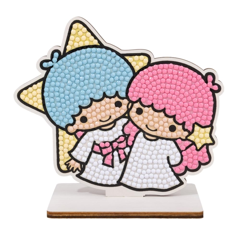 CRYSTAL ART Little Twin Stars Buddies Kit Hello Kitty and Friends