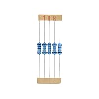 Vista 143 de 100PCS 1 vatios 1W 0R1 0.1 ohmios 1% resistencia de película metálica