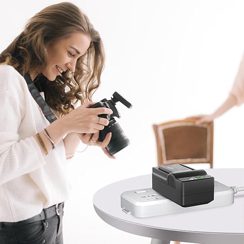 Miniatura 7 de LP Batería y cargador NB-13L, batería de 1600 mAh compatible con Canon PowerShot SX620 HS, SX720 HS, SX730 HS, SX740 HS Digital, G1 X Mark III, G5