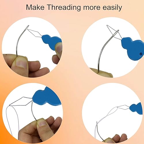 Miniatura 3 de 36 agujas curvas J I C agujas de coser a mano, agujas de tejido de pelo para fabricación de pelucas, cuero de alfombra, reparación de lienzo,