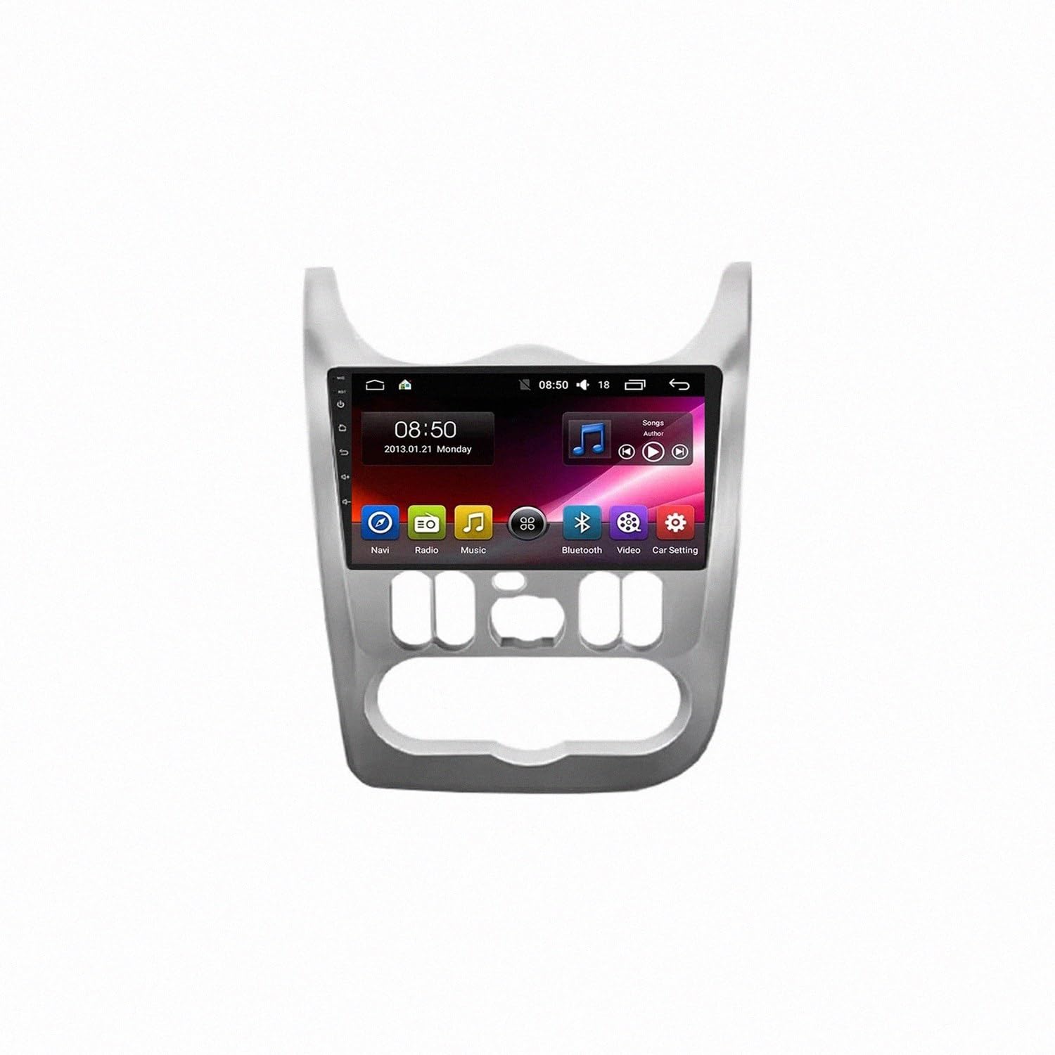 Pantalla coche Carplay inalámbrica para Renault Sandero y Logan 1, elimina cables con Bluetooth 8