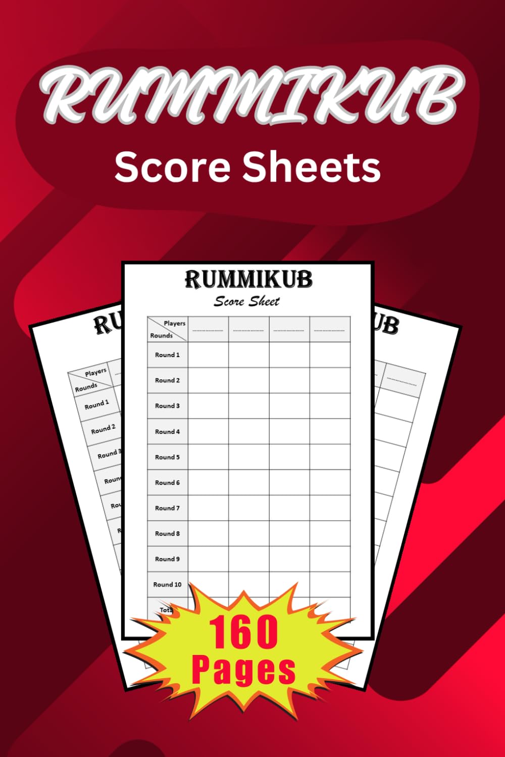 Rummikub Score Sheets 160 Rummikub Score Pads for