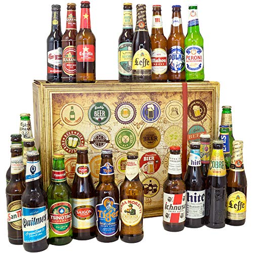 24 Biere der Welt/Bier aus aller Welt/Geschenk zum Geburtstag Ehemann Cover