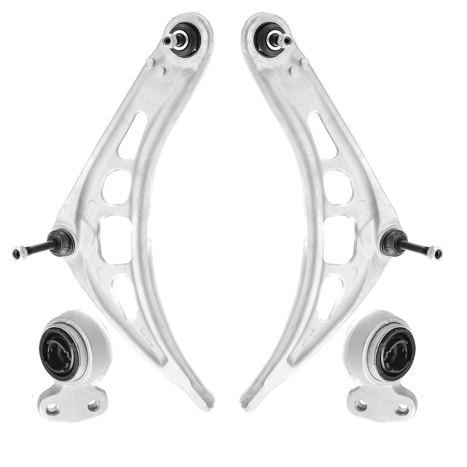 ASTARPRO 4pcs Suspension Kit Front Lower Control Arm with Ball Joint & Bushing Compatible with BMW 323i 323Ci 325i 325Ci 328i 328is 330i 330Ci 1999-2006 RWD