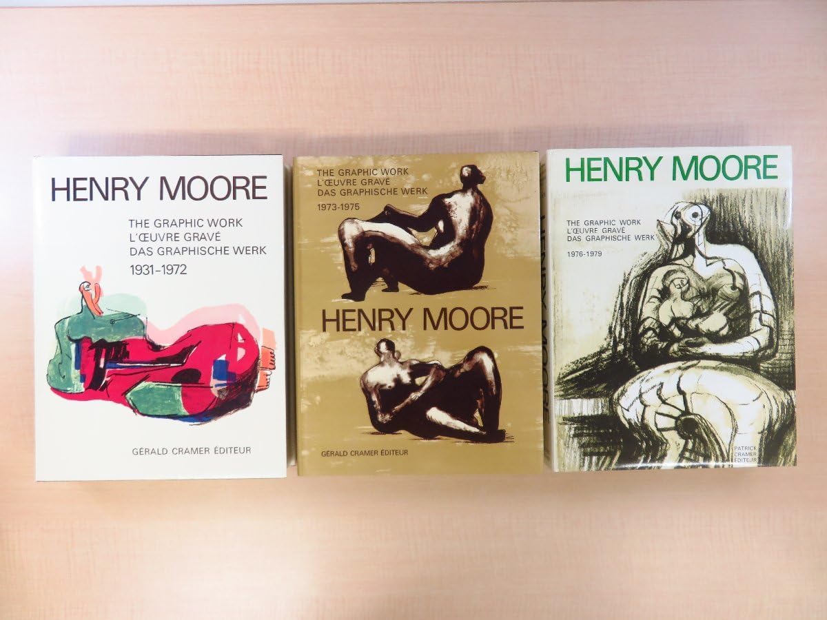 Henry Moore ヘンリー・ムーア カタログ・レゾネ 1976-1979 Amazon | ヘンリームーア全版画作品集『Henry Moore catalogue of