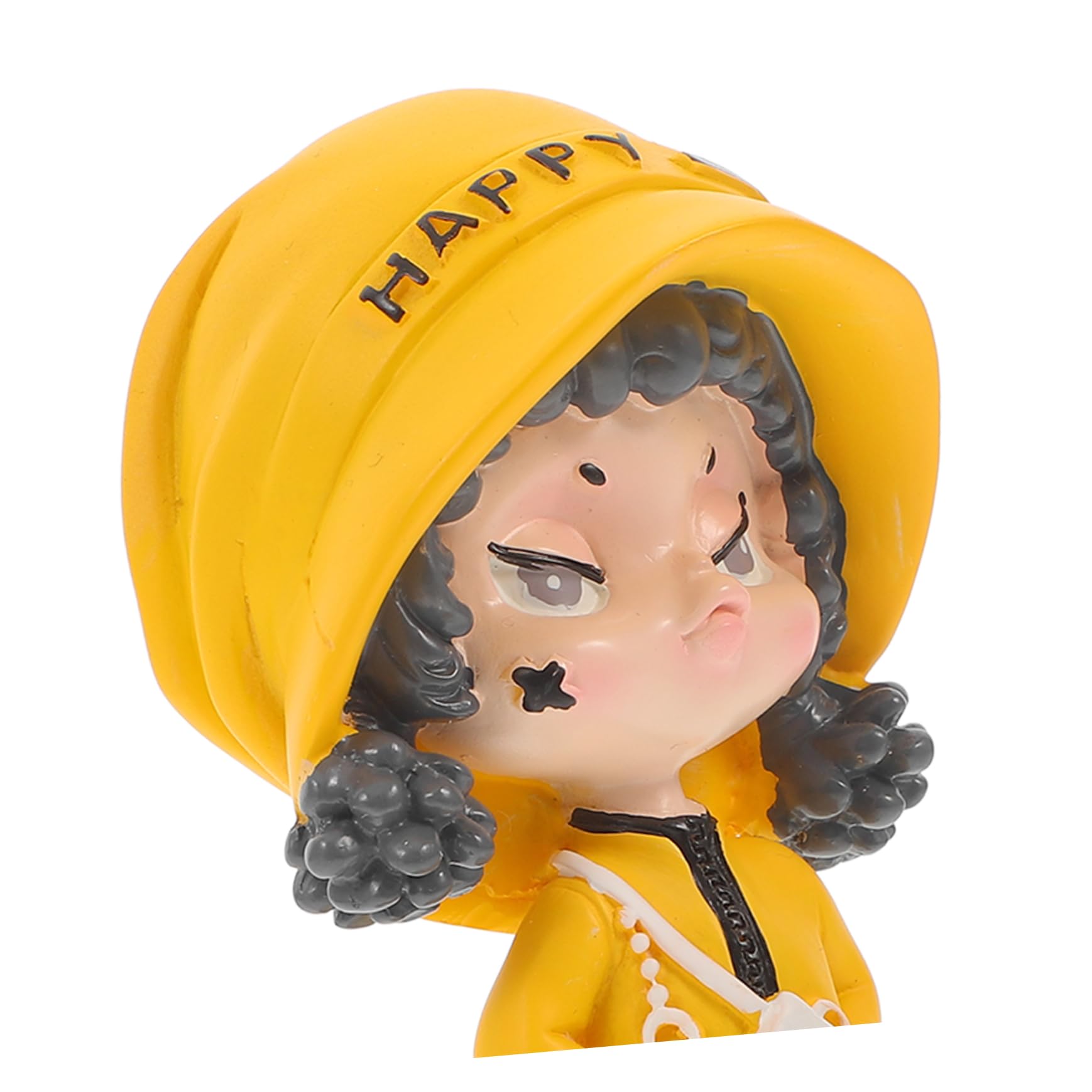 TOYANDONA 5pezzi Decorazione Per Auto Con Figurina Di Ragazza Cartone Statua Per Cruscotto Accessorio Carino Per Interni Auto e Ufficio Idea Per Feste e Compleanni