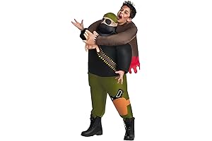 Outrageous Inflatable Zombie Hunter Costume for Kids: Unleash the Zombie-Slaying Spirit this Halloween