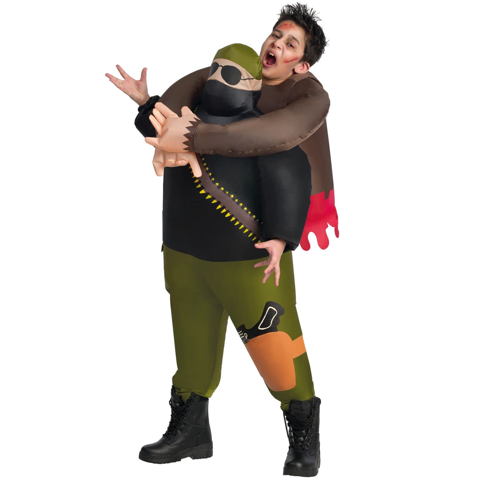 Morph Inflatable Zombie Costume For Kids Monster Hunter Blow Up Halloween Costumes for Kids