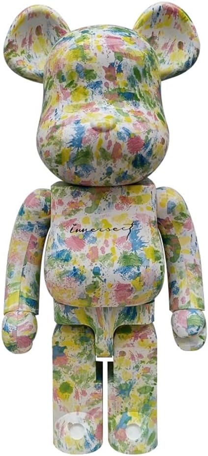 Bearbrick 1000% Building Blocks Bear Showcase Sculpture Floor Standing Decoration