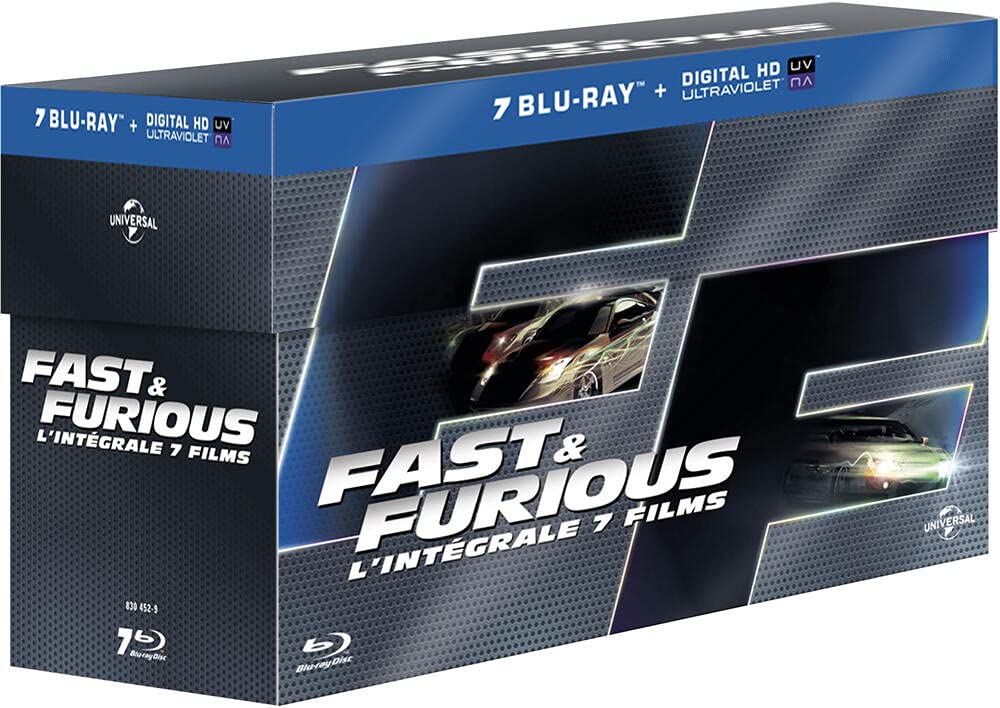 Fast and Furious - L'intégrale 7 films [Blu-ray + Copie digitale]
