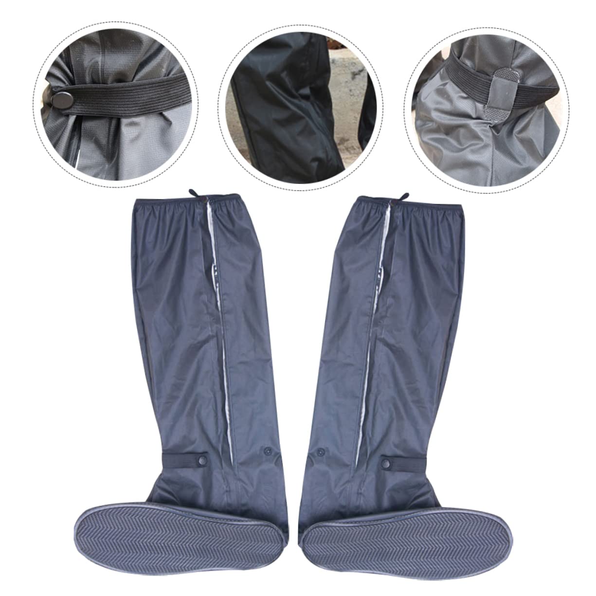 Cubrezapatos Impermeables por Encima Rodilla Talla L 41-42