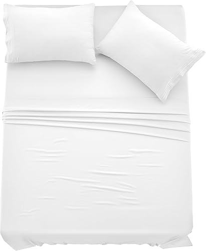 Miniatura 10 de LDC LUX DECOR COLLECTION Sábanas de cama  6 piezas para cama tamaño Queen  Sábanas de microfibra cepillada de alto GSM  Sábanas y fundas de almohada