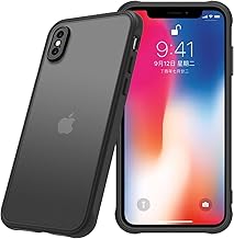 PCduoduo iPhone X Case, iPhone X Case, Anti-Fingerprint, Translucent X, Durable, Cover, No Yellowing, Anti-Slip, Stain Resistant, US Military MIL Standard, Mobile Phone Protection, Shockproof, Thin