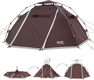 Slumit CUB 2 Instant Tent 2 Man Waterproof Double Layer FlashFrame Quick Pitch Tent and Pack System
