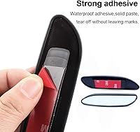 Vista 4 de Espejo de punto ciego espejos de punto ciego para coches espejo retrovisor convexo de vidrio HD 2 paquetes de espejo lateral ajustable en ángulo