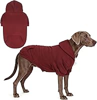Vista 31 de KOOLTAIL - Sudadera básica con capucha para perros pequeños, medianos y grandes, cachorros, gatos, machos y hembras; suéter suave y cálido, con Verde