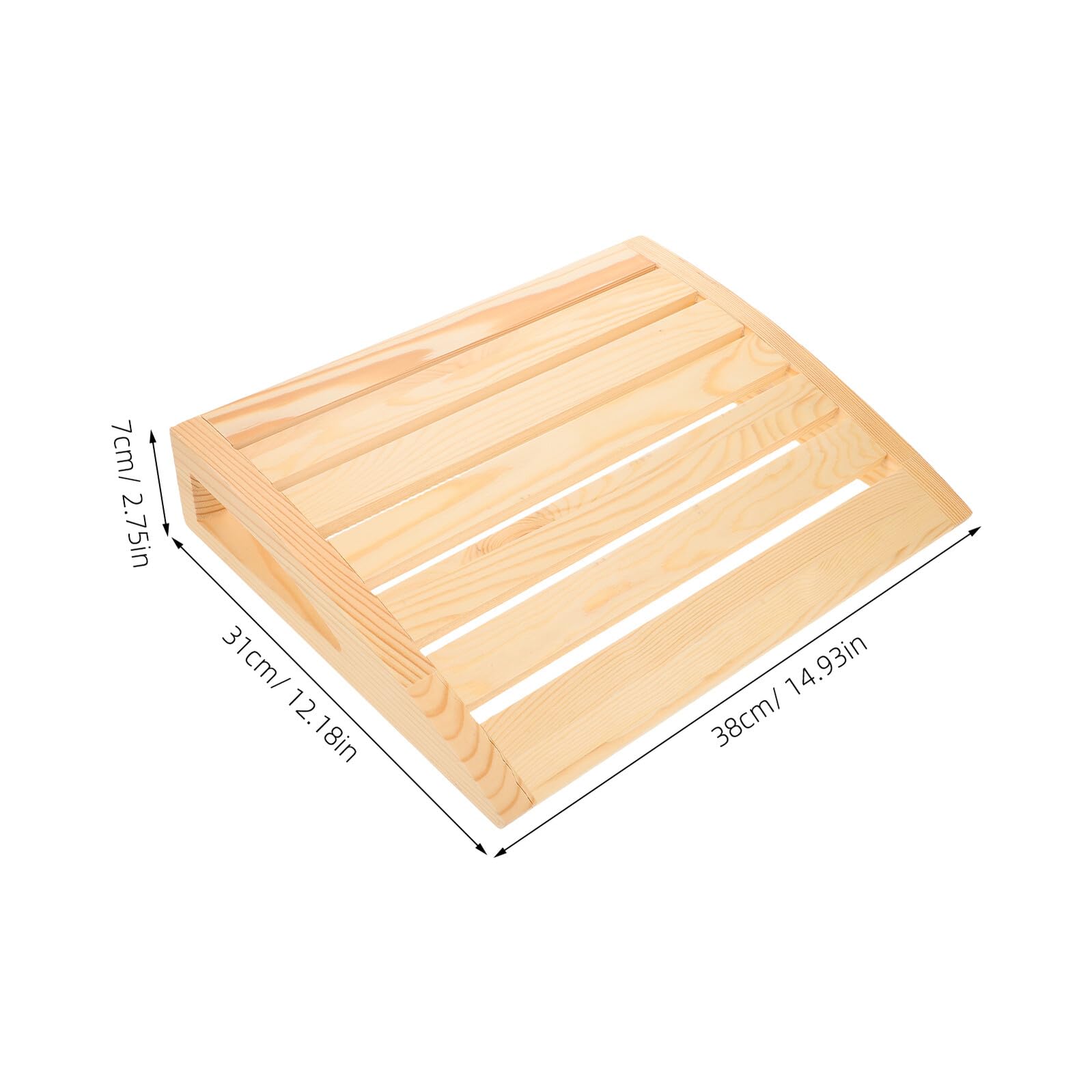 Saunakissen aus Massivholz Ergonomisch Nackenstützkissen für Dampfbad und Badewanne mit Hitzebeständigem Design zur Stressfreien Entspannung im Wellnessbereich