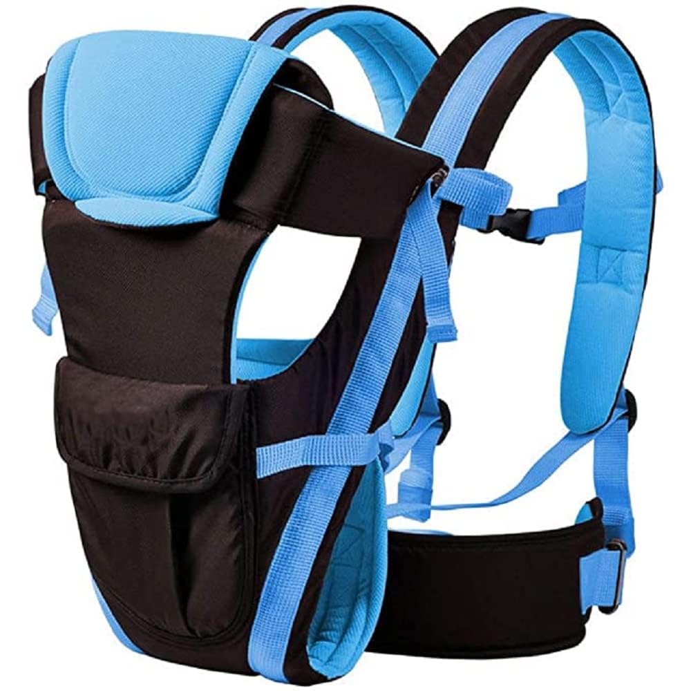 skmodel stylish Sk Model Stylish 4in1 Baby Carrier Bag for 0 to 3 Year Adjustable Strap Sling Carry for Newborn to Toddler - Lightweight Max Weight 15kg Comfortable Carrying Positions, Multi-Colored (FEROGI)-picture-13