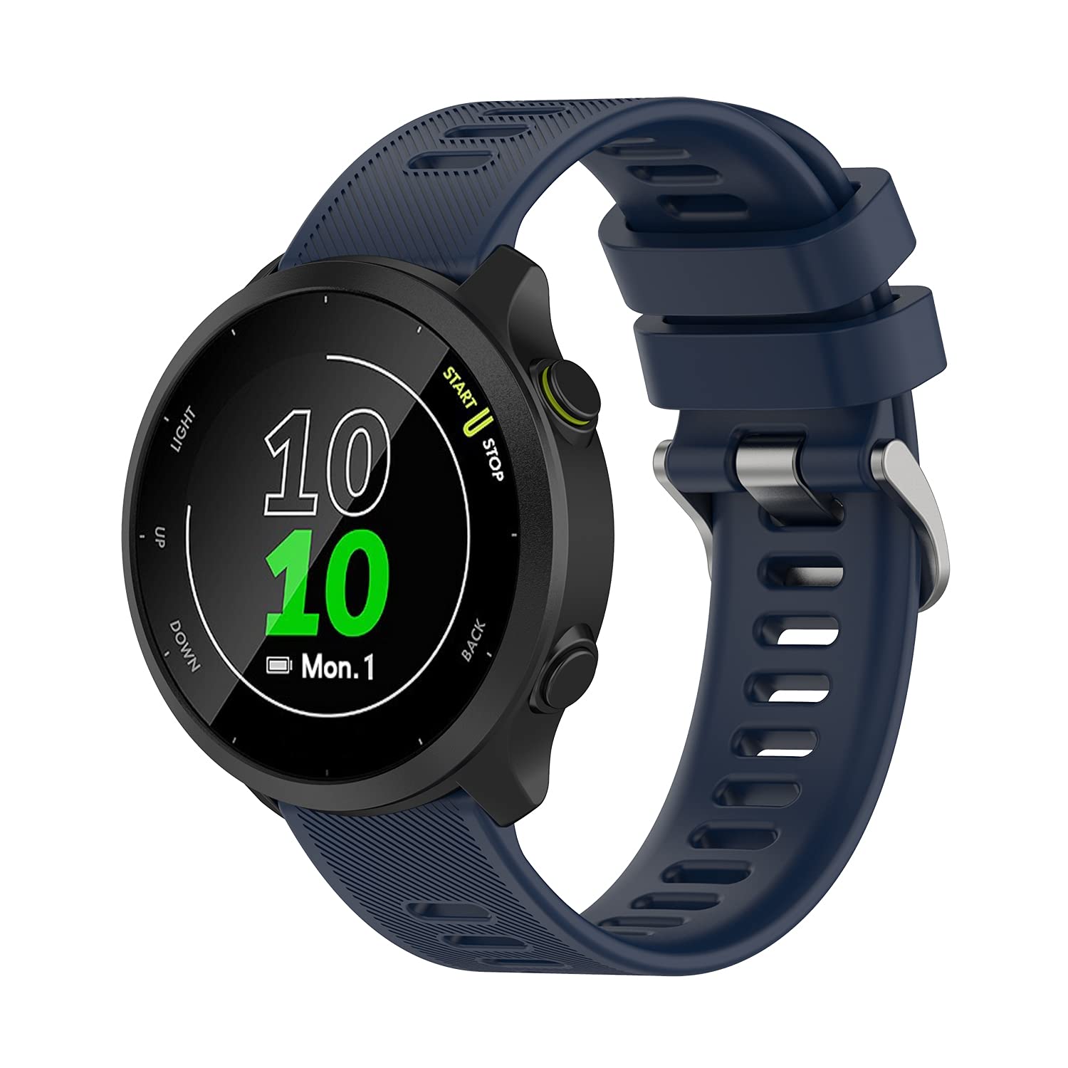 Wownadu 20mm Watch Strap Compatible for Garmin Forerunner 55/245 /165/645