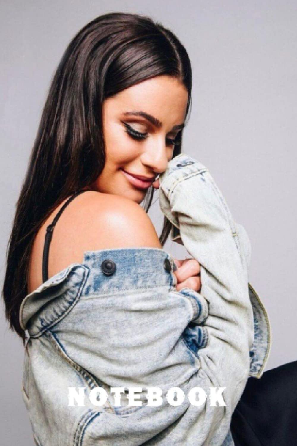 Lea Michele Notebook / Journal Gift For Women, Men, Kids | 100 Pages, 6x9, Soft Cover, Matte Finish #146