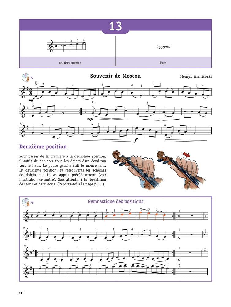Je joue du violon ! Vol. 3. Comprend Enregistrement(s) en ligne