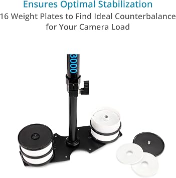FLYCAM 3000 23/58cm Professional Handheld Camera Stabilizer. for DSLR Video Camcorders. Payload up to 3.5kg /8lbs.